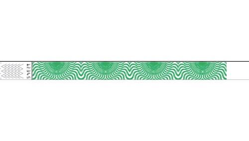 Tyvek 3/4" Wristbands - Illusion Green