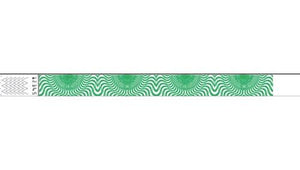 Tyvek 3/4" Wristbands - Illusion Green