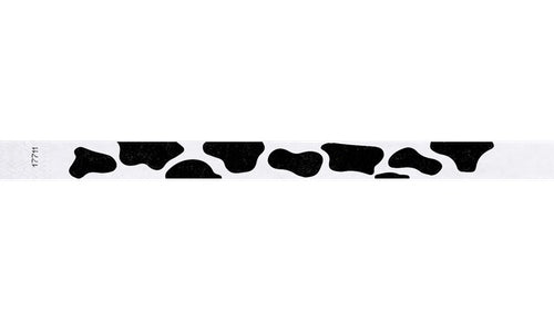 Tyvek 3/4" Wristbands - Cow
