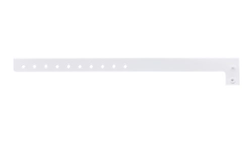  Plastic Wristbands - Regular WHite