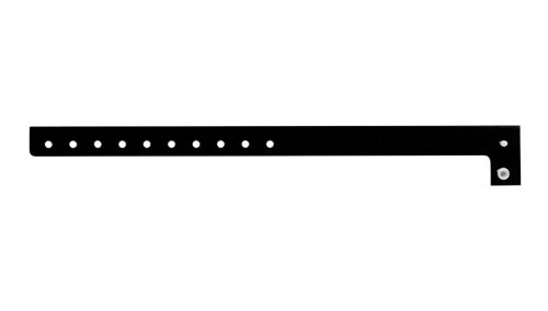  Plastic Wristbands - Regular Black