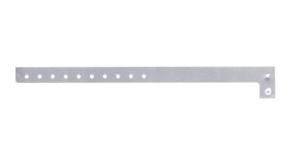  Plastic Wristbands - Regular Silver