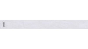 Tyvek 1" WRistbands - Litter Free White