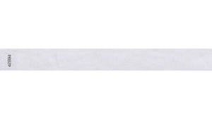 Tyvek 1" Wristbands Custom  - Litter Free White