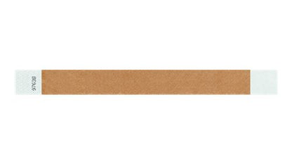 Tyvek 1" Wristbands - Solid Mocha