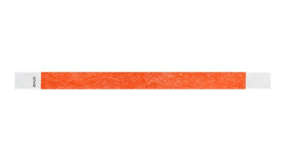 100-Pack Monday-Sunday Tyvek Wristbands - 3/4" - For Events, Festivals, & Bars