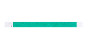 Tyvek 3/4" Wristbands - Solid Pantone Green