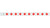 Tyvek 3/4" Wristbands - Stars Red