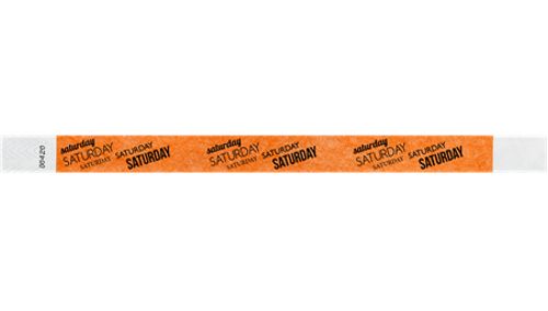 3/4" Design Tyvek® Wristbands 3/4" Design Tyvek® Wristbands