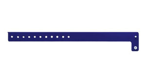 Vinyl Wristbands - Regular Navy Blue